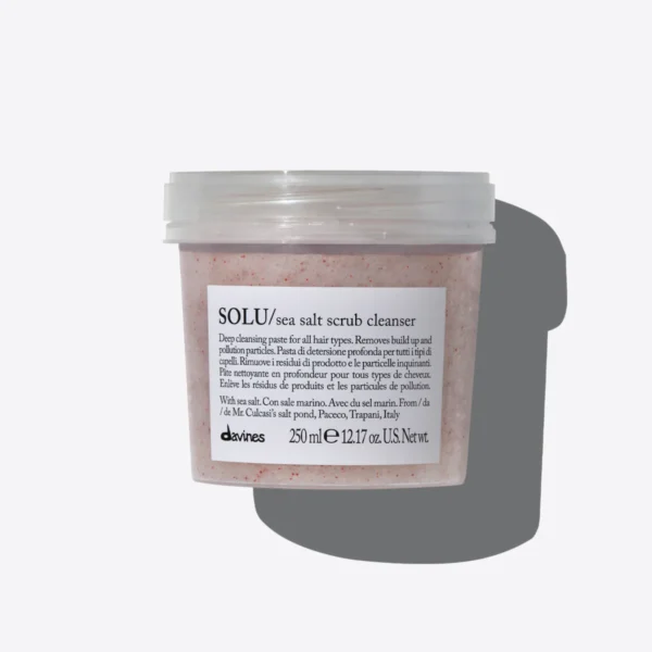 SOLU sea salt scrub cleanser - Chignon Hair Salon